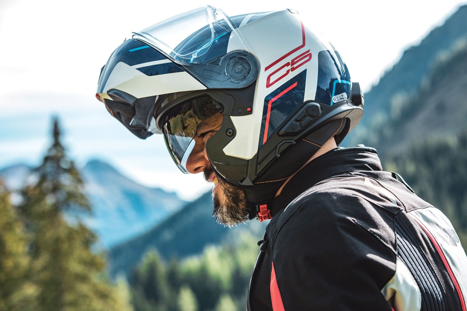 Caschi modulari moto